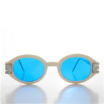 Load image into Gallery viewer, Industrial Oval 90s Vintage Sunglasses 
