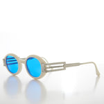 Load image into Gallery viewer, Industrial Oval 90s Vintage Sunglasses 
