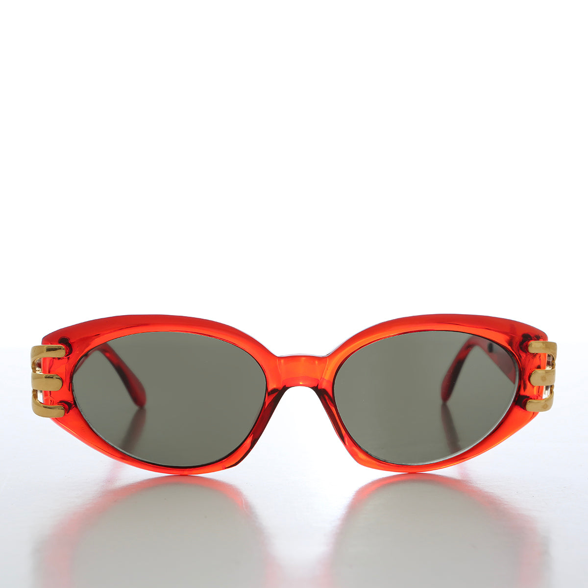 Embellished 90s Cat Eye Vintage Sunglasses