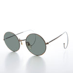 Load image into Gallery viewer, Round Vintage Sunglass with Cable Temples
