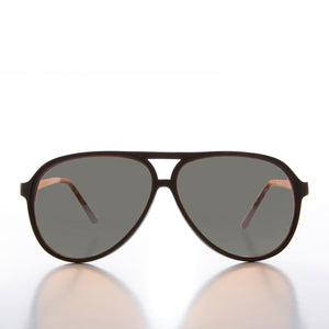 Simple Polarized Lens Aviator Sunglasses - Bedford