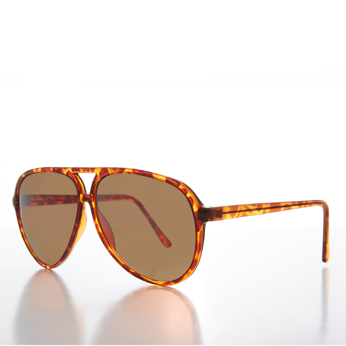 Simple Polarized Lens Aviator Sunglasses - Bedford