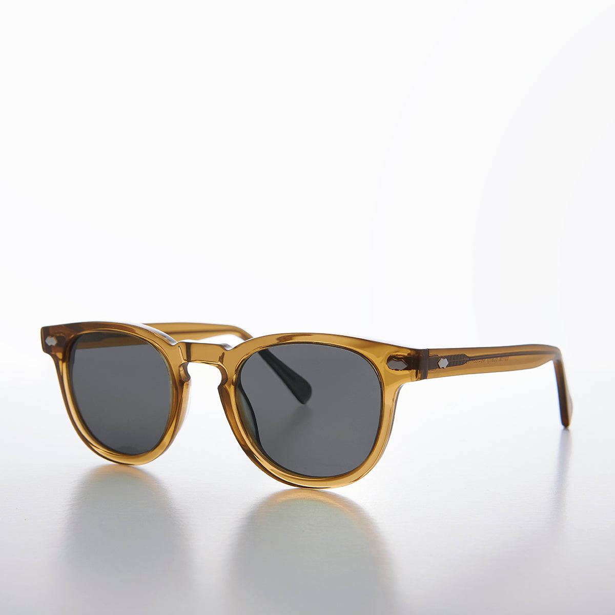 Amber Polarized Square Sunglass