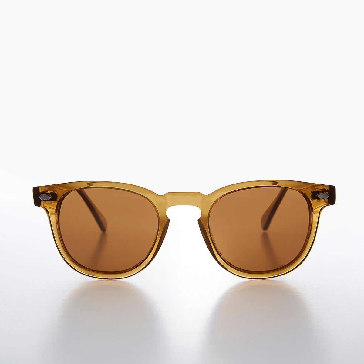 Amber Polarized Square Sunglass