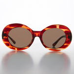 Load image into Gallery viewer, Oval Clout Cat Eye Vintage Sunglasses
