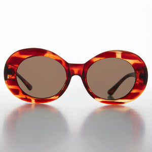 Oval Clout Cat Eye Vintage Sunglasses