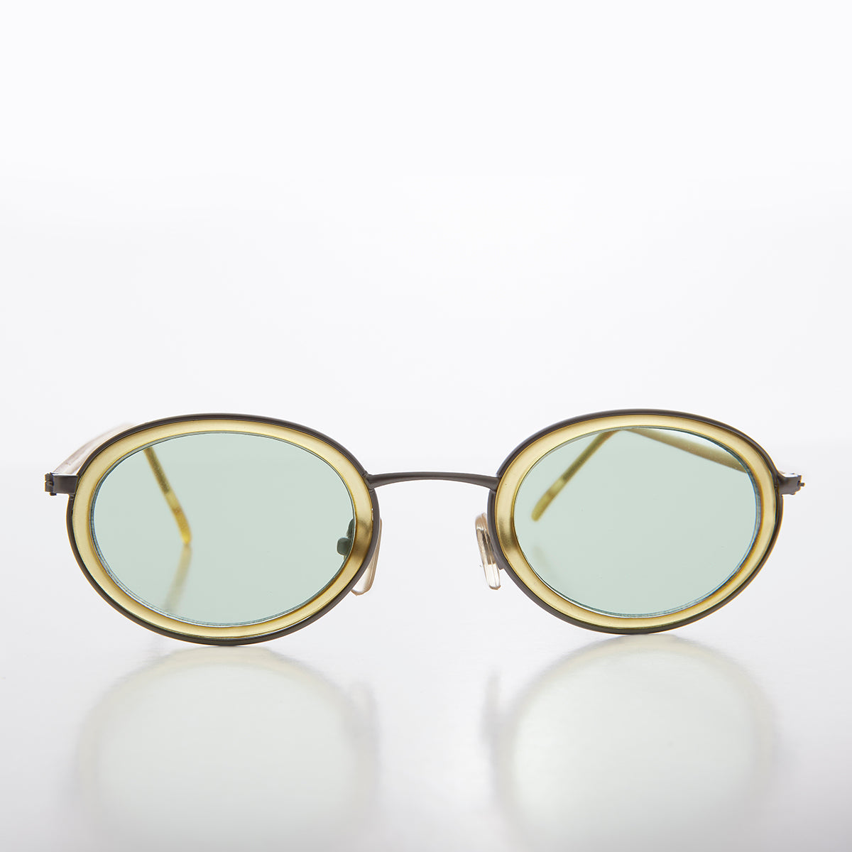 Oval Pastel Vintage Sunglasses - Bloom