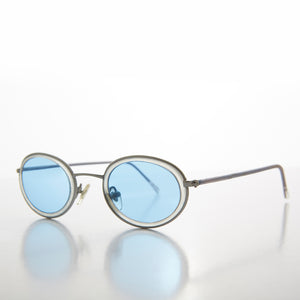 Oval Pastel Vintage Sunglasses