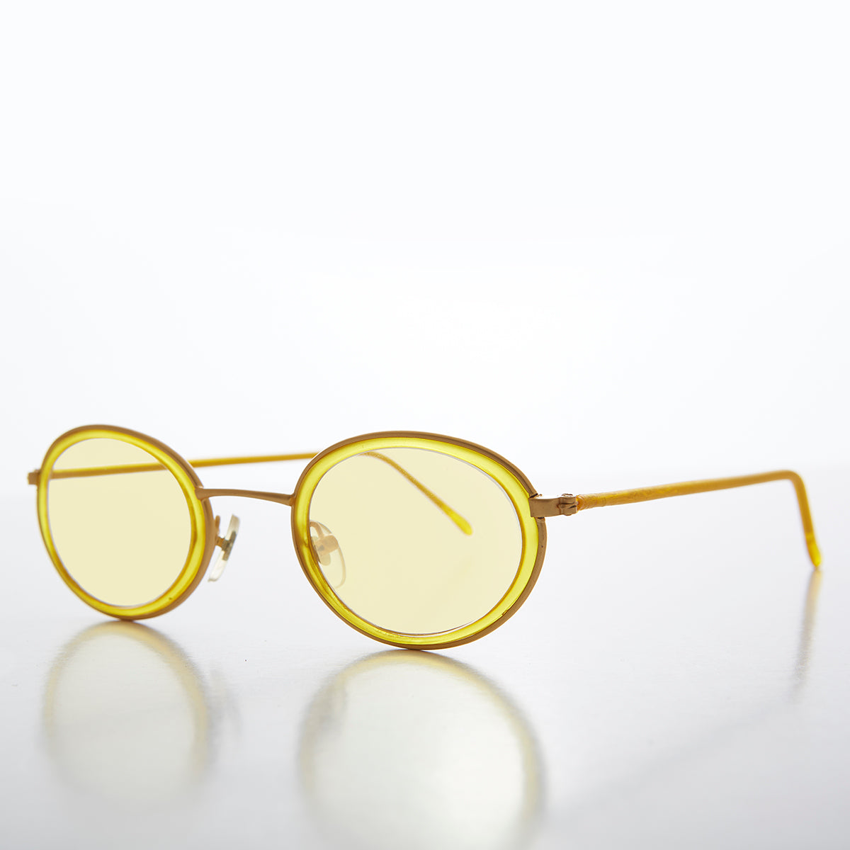 Oval Pastel Vintage Sunglass