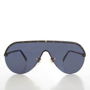 Gold Stud Rimless Aviator - Butler