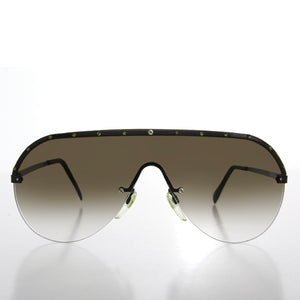 Gold Stud Rimless Aviator - Butler