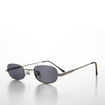 Load image into Gallery viewer, Tiny Half Frame Rectangular 90s Vintage Sunglass - Carson
