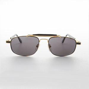 Gold 90s Vintage Pilot Sunglass