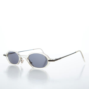 Small Spectacle Vintage Sunglasses - Clay