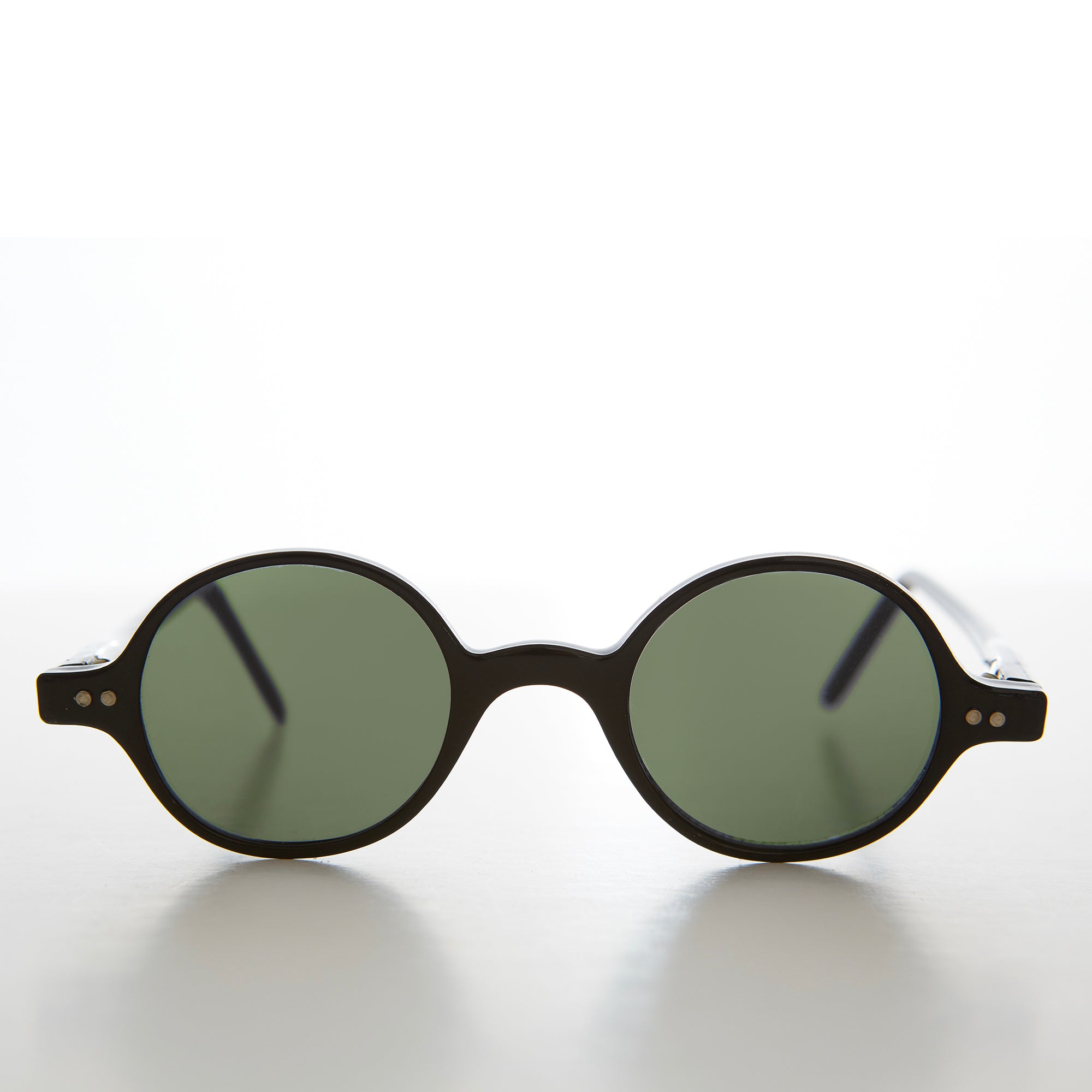 Round Small Spectacle Vintage Sunglasses - Cullen