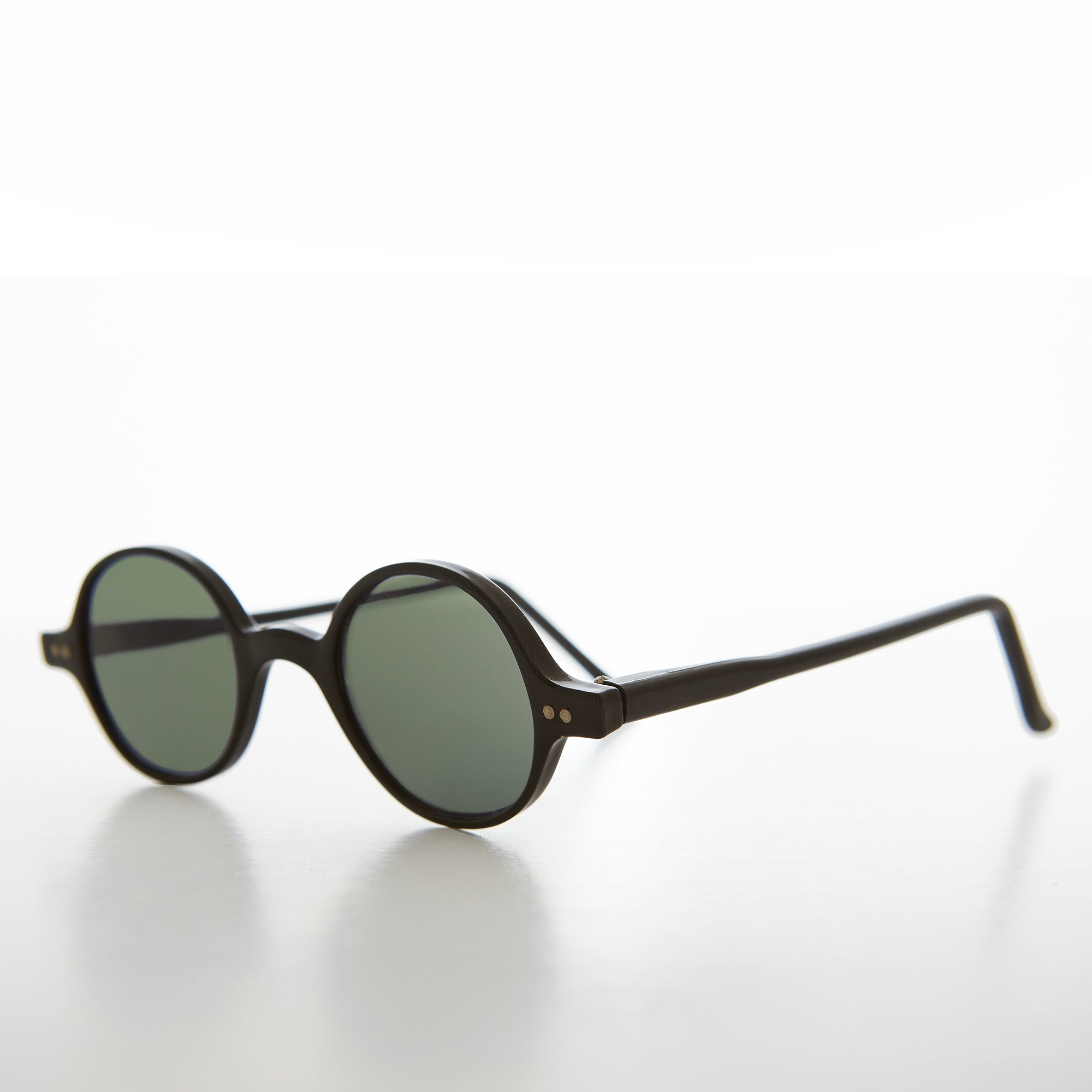 Round Small Spectacle Vintage Sunglasses - Cullen