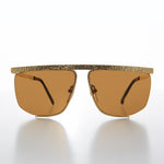 Load image into Gallery viewer, Gold Hip Hop Vintage Sunglasses
