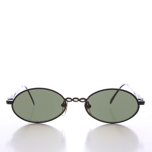 small oval sunglasses