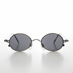 Load image into Gallery viewer, Oval Metal Spectacles 90s Vintage Sunglasses
