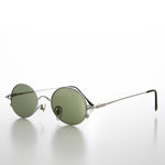 Load image into Gallery viewer, Oval Metal Spectacles 90s Vintage Sunglasses
