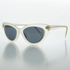 Clear Frame Cat Eye Vintage Sunglasses - Greta