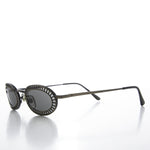 Load image into Gallery viewer, Unique Industrial Steampunk Oval Sunglasses - Hickey
