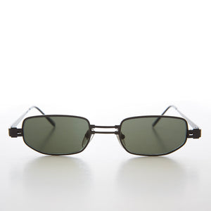 Small Rectangle Metal Punk Vintage Sunglasses