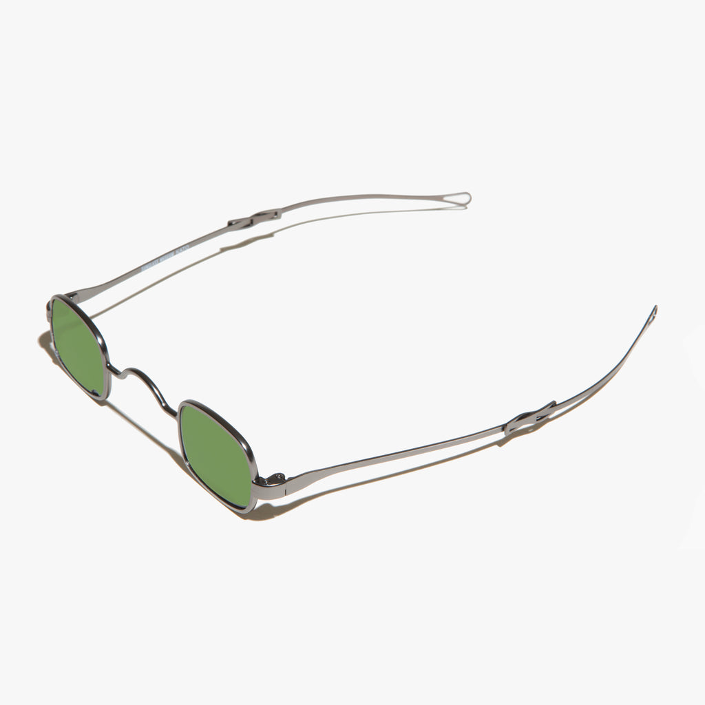 Tiny Rectangular Spectacle Sunglass with Sliding Temples