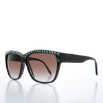 Load image into Gallery viewer, Rhinestone Black Frame Sunglasses - Kristel
