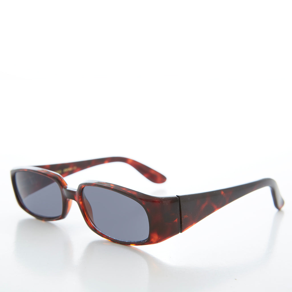 Slim Rectangular 90s Sunglasses 