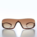 Load image into Gallery viewer, Wrap Around Semi-Rimless Vintage Sunglasses
