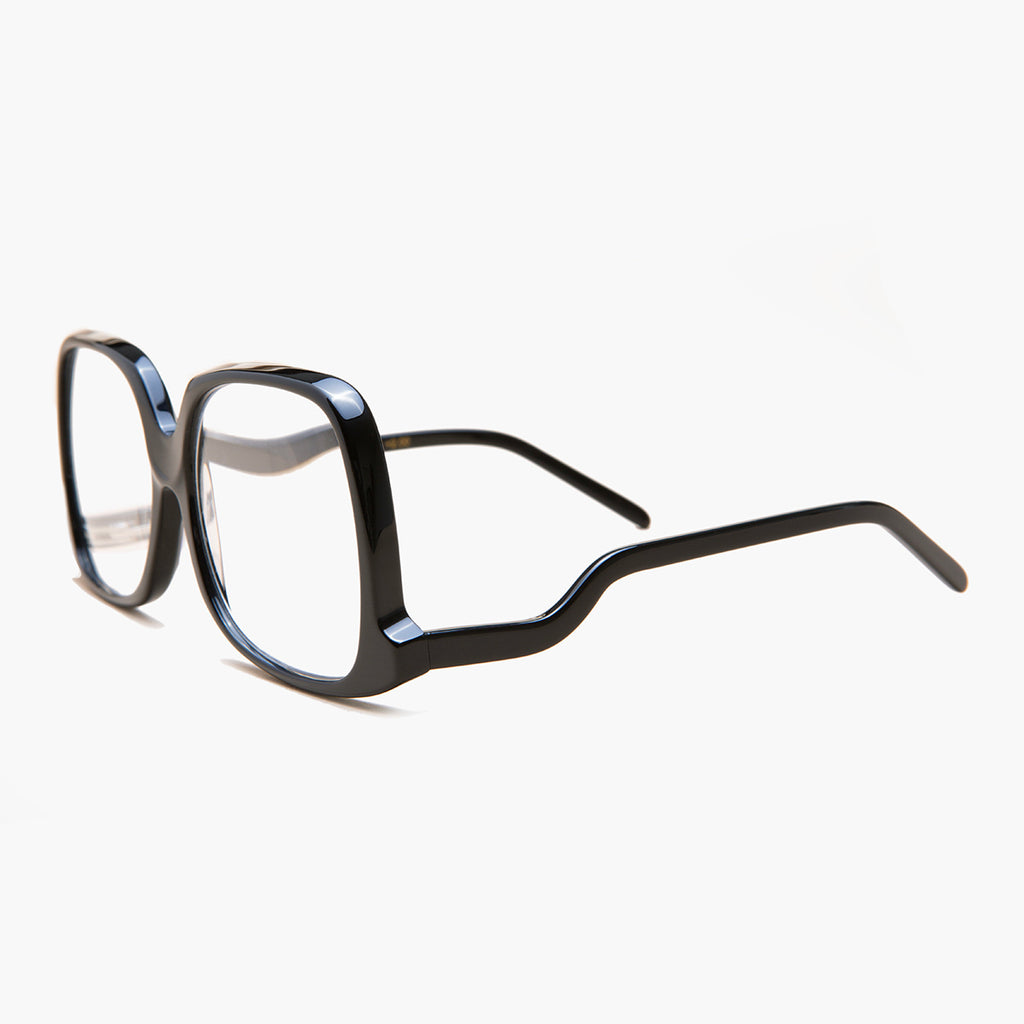 Black Oversized Reading Glasses