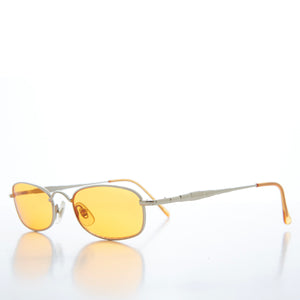 Rectangular Sunglass with Tinted Lenses