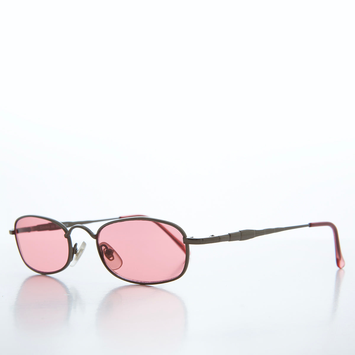 Rectangular Sunglass with Tinted Lenses - Mills