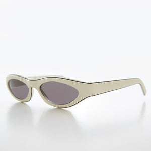 Oval Micro Cat Eye Vintage Sunglasses