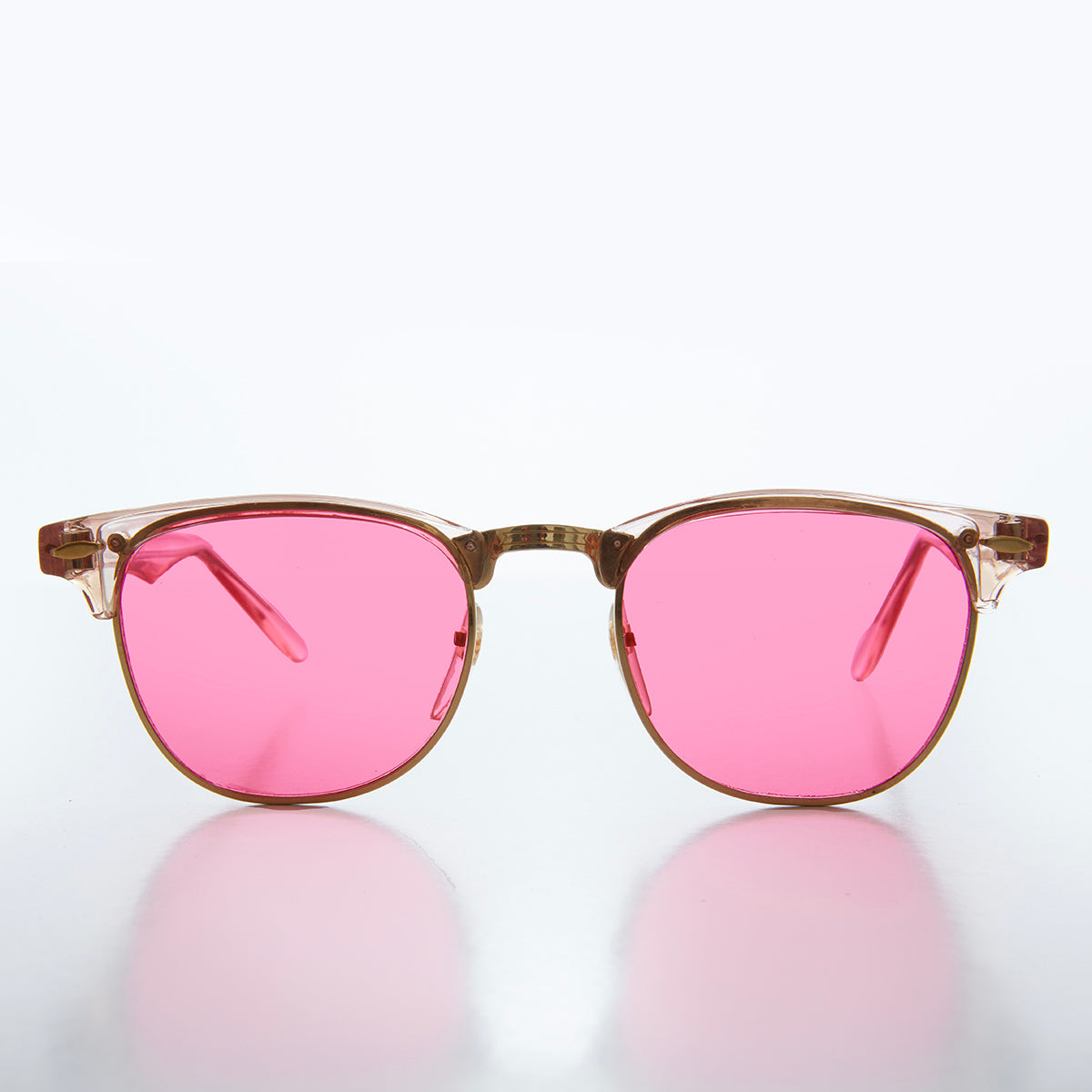 Classic Half Frame Vintage Sunglasses
