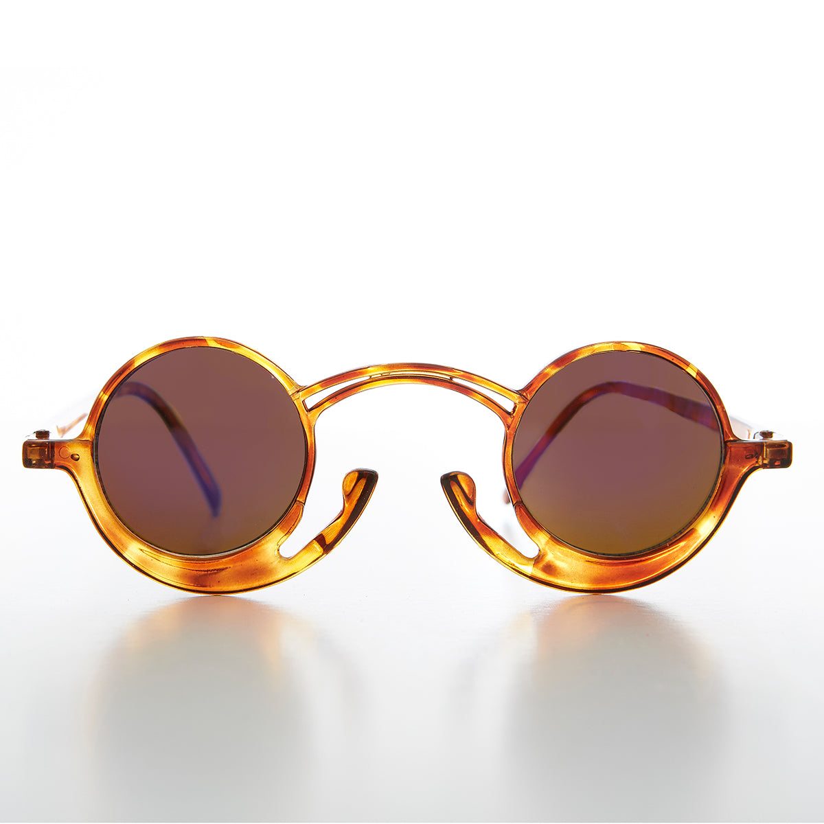 Funky Round Unique Steampunk Sunglasses