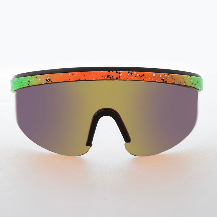 Kids 80s Wrap Around Sunglasses 