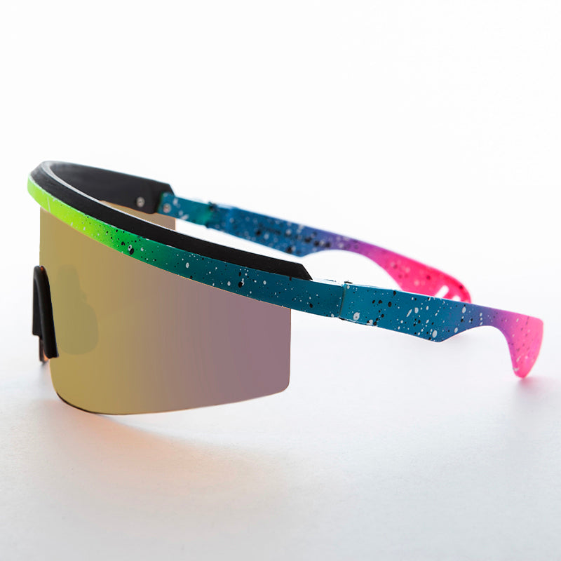 Kids 80s Wrap Around Sunglasses 