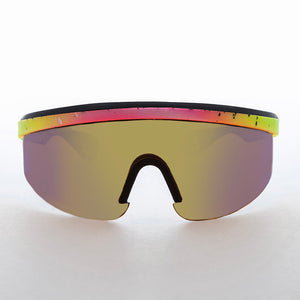 Kids 80s Wrap Around Sunglasses 