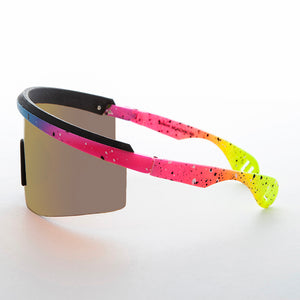 Kids 80s Wrap Around Sunglasses 