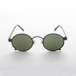 Load image into Gallery viewer, Round Steampunk Vintage Thick Rim Sunglass Goggle 
