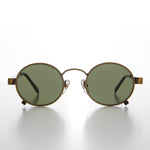 Load image into Gallery viewer, Round Steampunk Vintage Thick Rim Sunglass 
