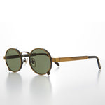 Load image into Gallery viewer, Round Steampunk Vintage Thick Rim Sunglass 
