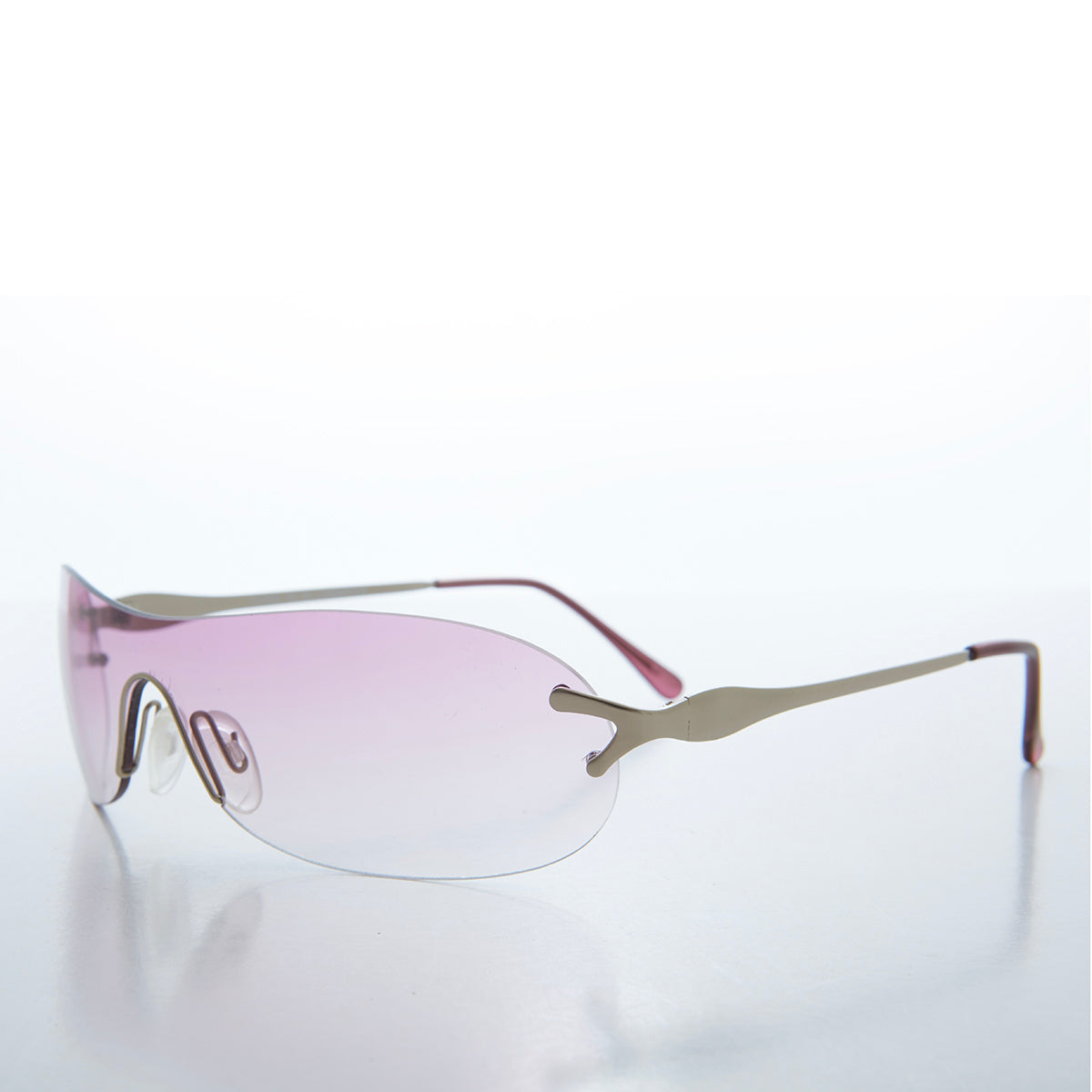 Wrap Around Mono Lens Vintage Sunglasses - Rosen