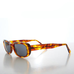 Mod Rectangular 90s Vintage Sunglasses