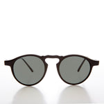 Load image into Gallery viewer, Round Acetate Horn Rim Sunglasses
