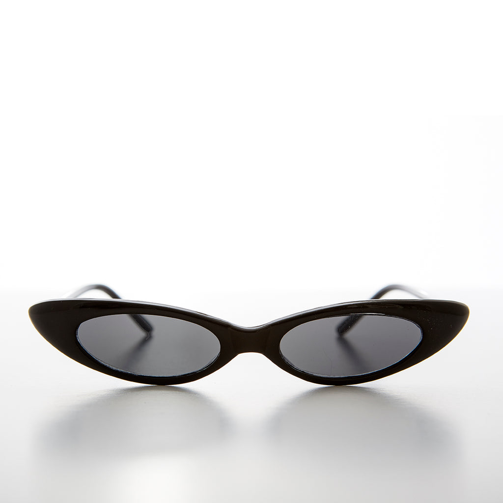 Skinny Narrow Punk Rock Cat Eye Sunglass