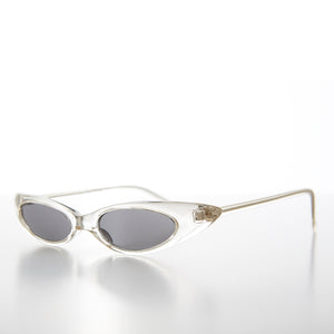 Skinny Narrow Punk Rock Cat Eye Sunglass