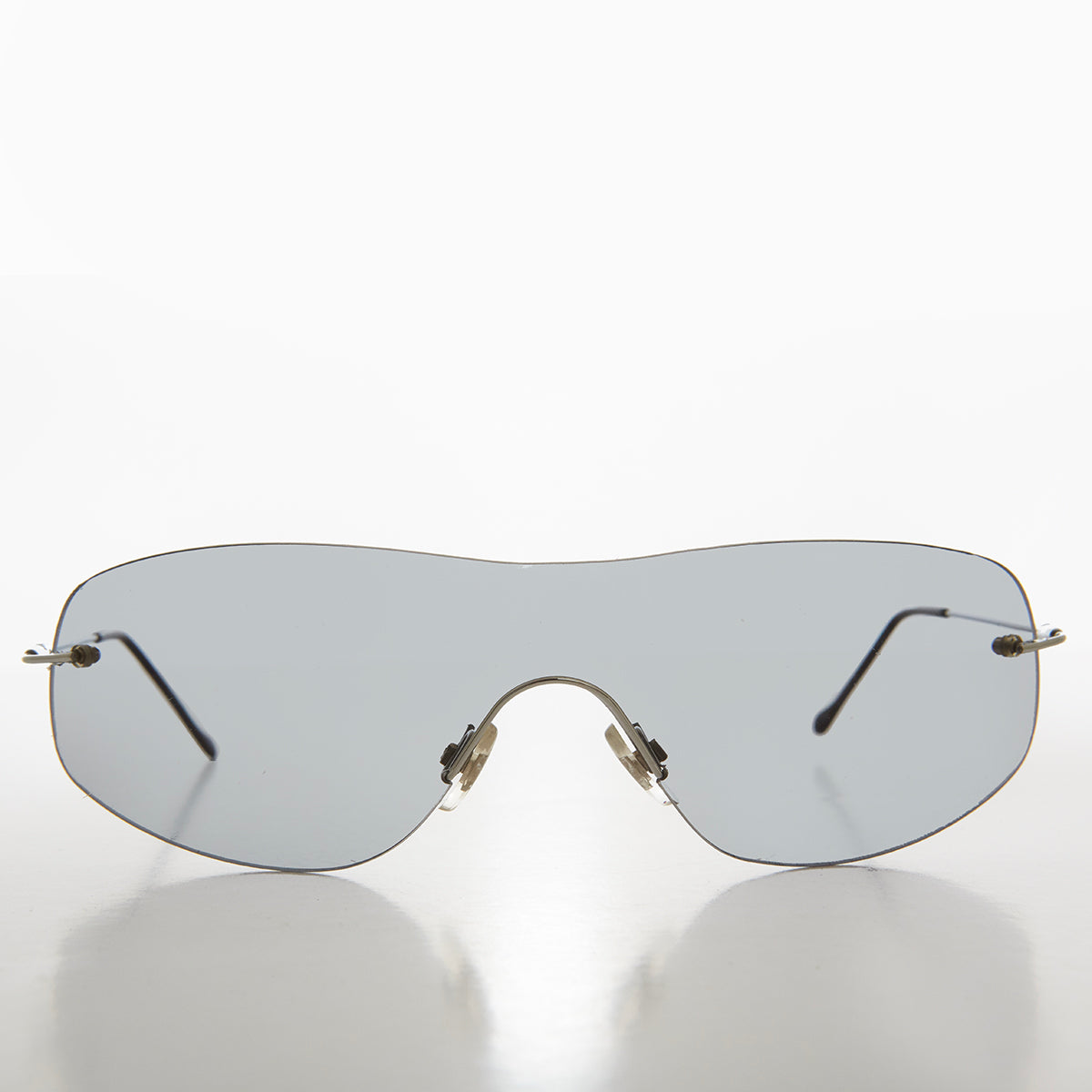 y2k Rimless Shield Sunglasses